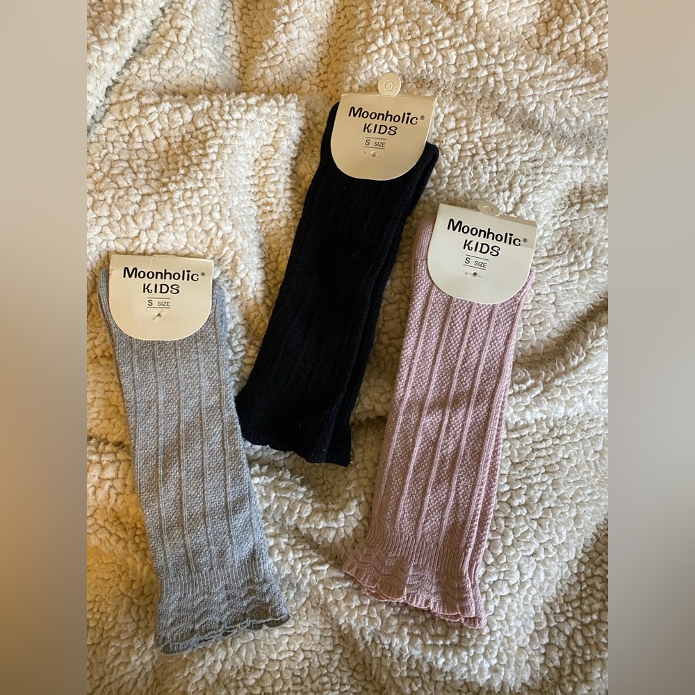 Brand new Baby knee high socks